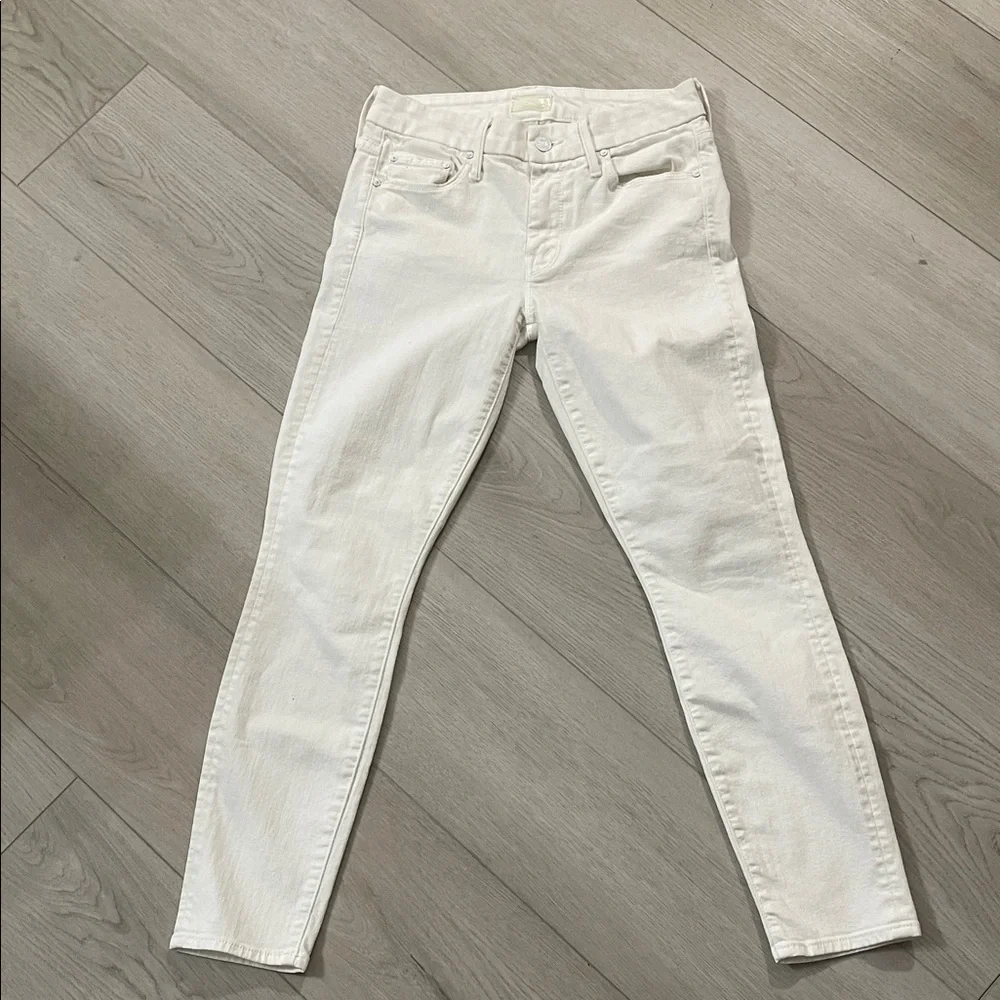 MOTHER the looker crop Jeans